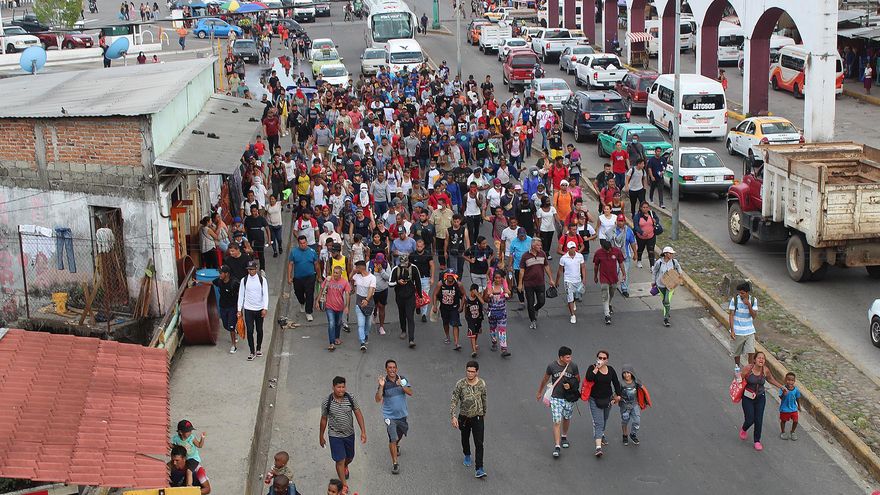 Sale nueva caravana de migrantes en busca de regulación migratoria