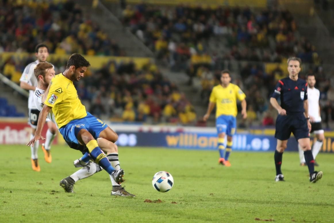 Partido de Copa del Rey entre la UD Las Palmas y el Valencia CF (Alejandro Ramos).