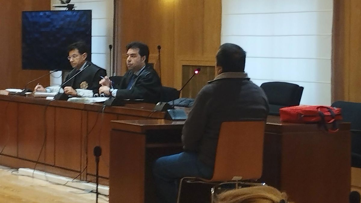 El acusado, durante la primera sesión del juicio iniciado el pasado día 2 de marzo.