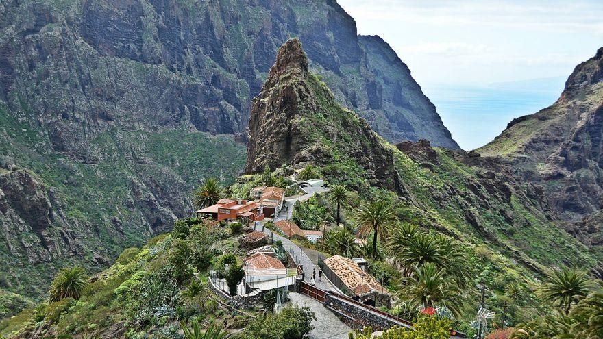 El barranco de Masca recibe casi mil visitas controladas desde su reapertura en marzo