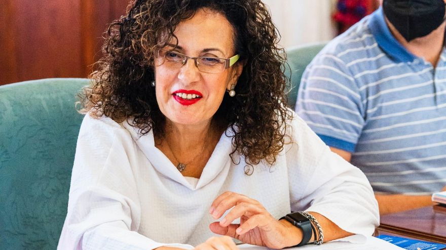 Nieves Roso Arroyo, consejera de Servicios y Cambio Climático del Cabildo de La Palma.