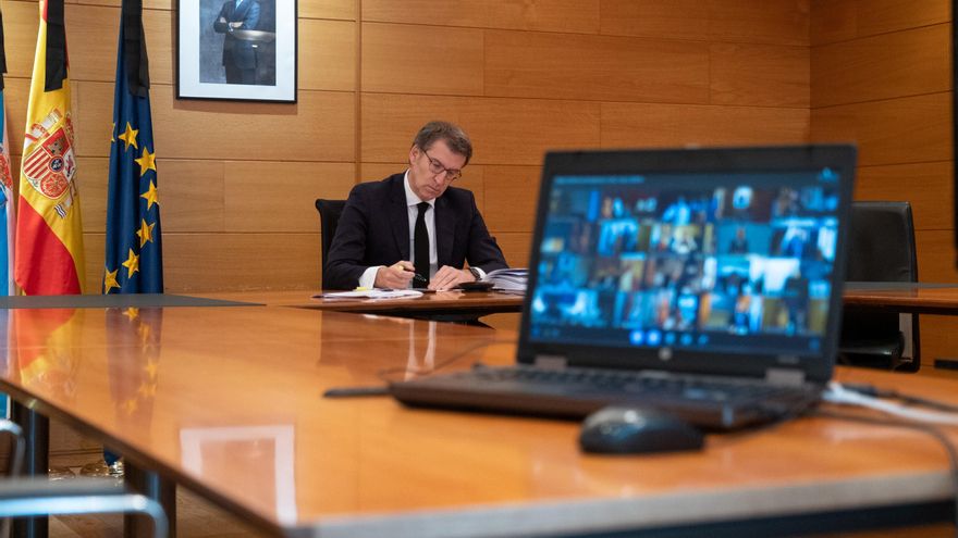 El presidente de la Xunta de Galicia, Alberto Núñez Feijóo.