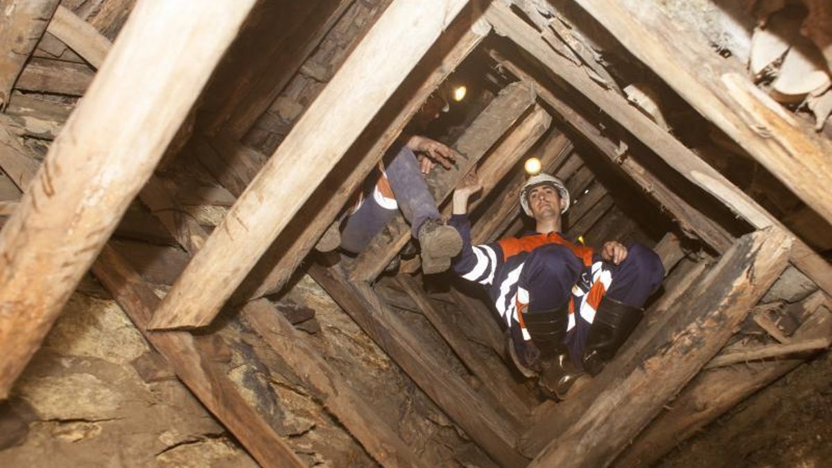 Descender a estas cotas permite comprender la magnitud de la “pirámide invertida” que se ha construido durante dos siglos