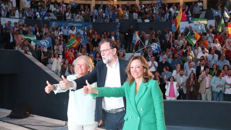 Muñoz, Rajoy y Navarro