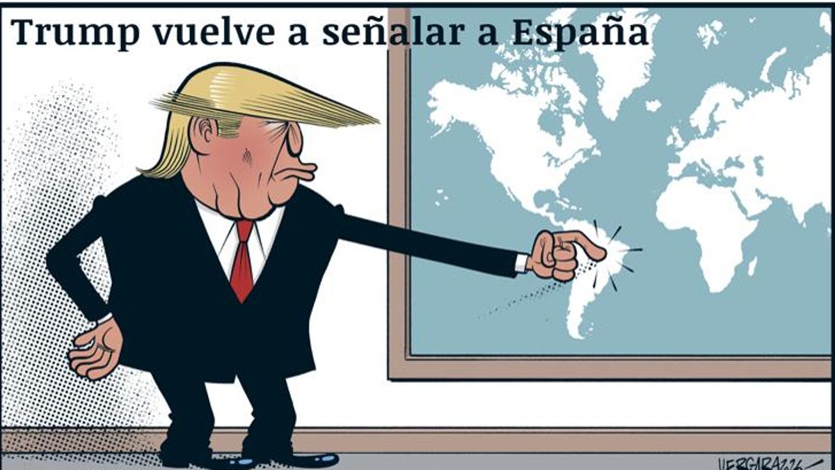 Trump vuelve a señalar a España