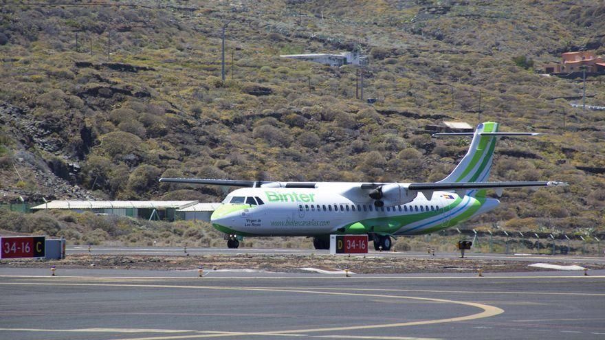 Binter retoma sus vuelos con La Palma