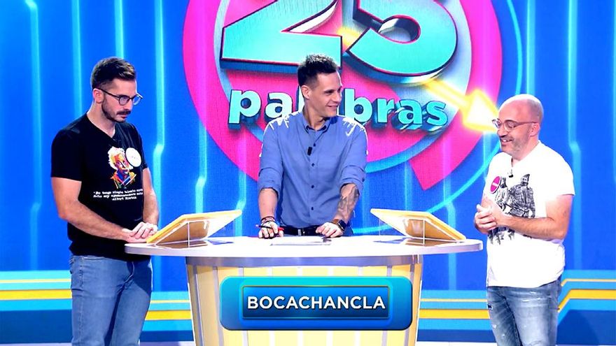 Telecinco explica la mecánica de '25 palabras', el nuevo concurso de Christian Gálvez que "homenajea nuestra lengua"