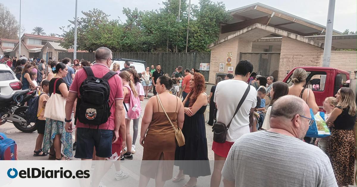 El curso escolar empieza con la comunidad educativa al rojo vivo contra el Gobierno de Mazón por los recortes y los ataques al valenciano