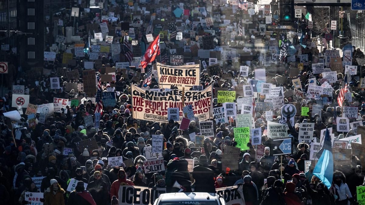 Minneapolis, el laboratorio de la represión de Trump y de resistencia contra el ICE que desgasta al presidente de EEUU