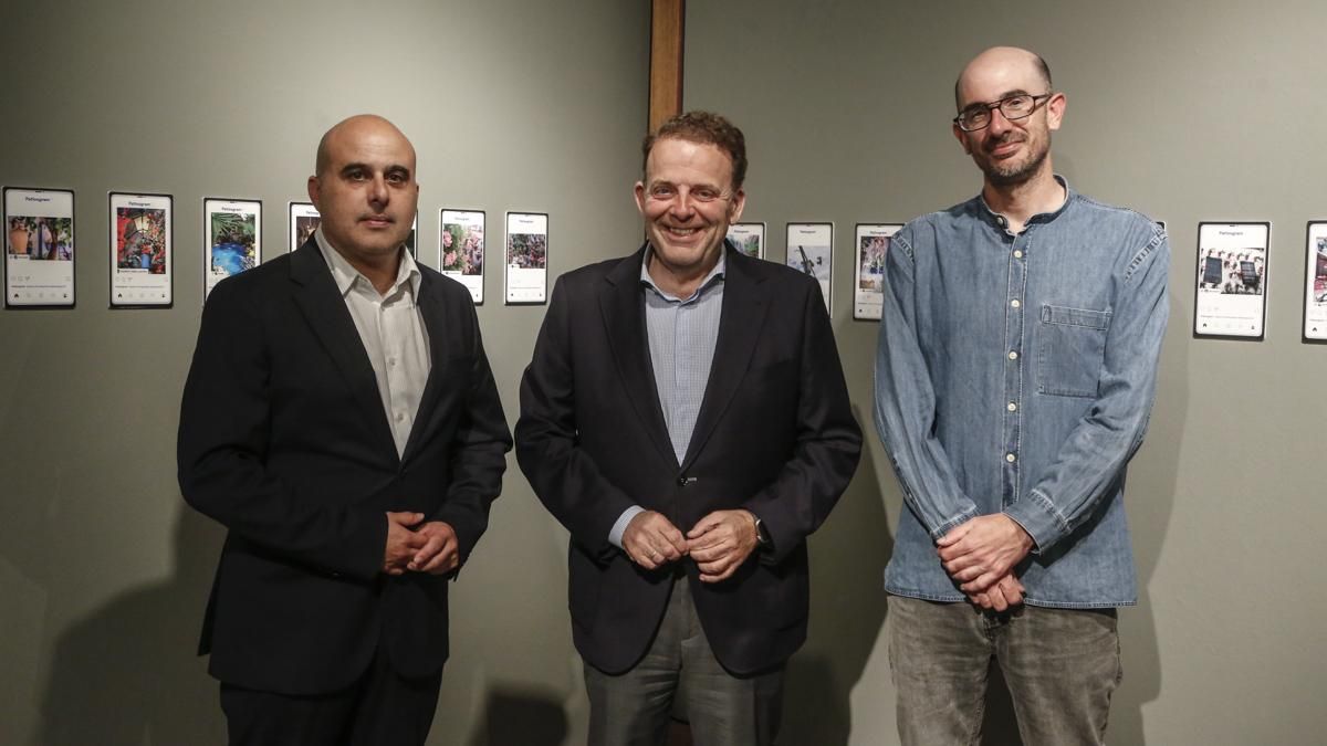 Inauguración de la exposición de Patiosgram25 en la Fundación Cajasol