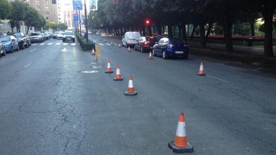 Desde hoy ya no se pueden incorporar los vehículos a la Condesa dirección Guzmán desde la calle Sampiro.