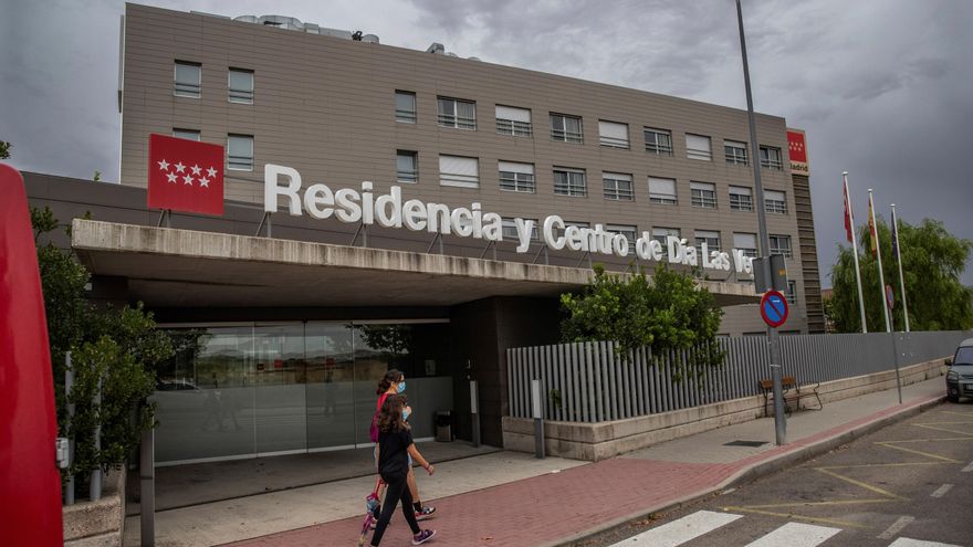 Residencia Las Vegas de Ciempozuelos, este lunes.