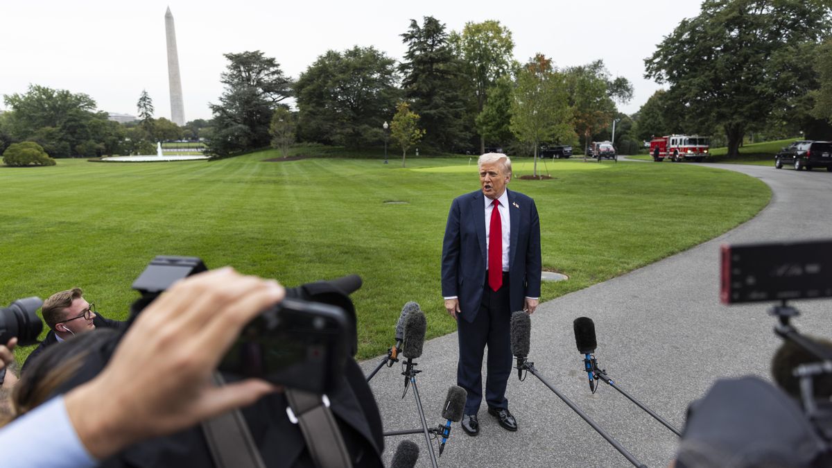 El presidente de EE.UU., Donald Trump. EFE/EPA/JIM LO SCALZO