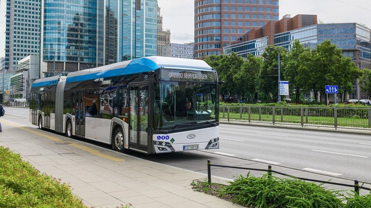 Un autobús de Solaris en Italia.