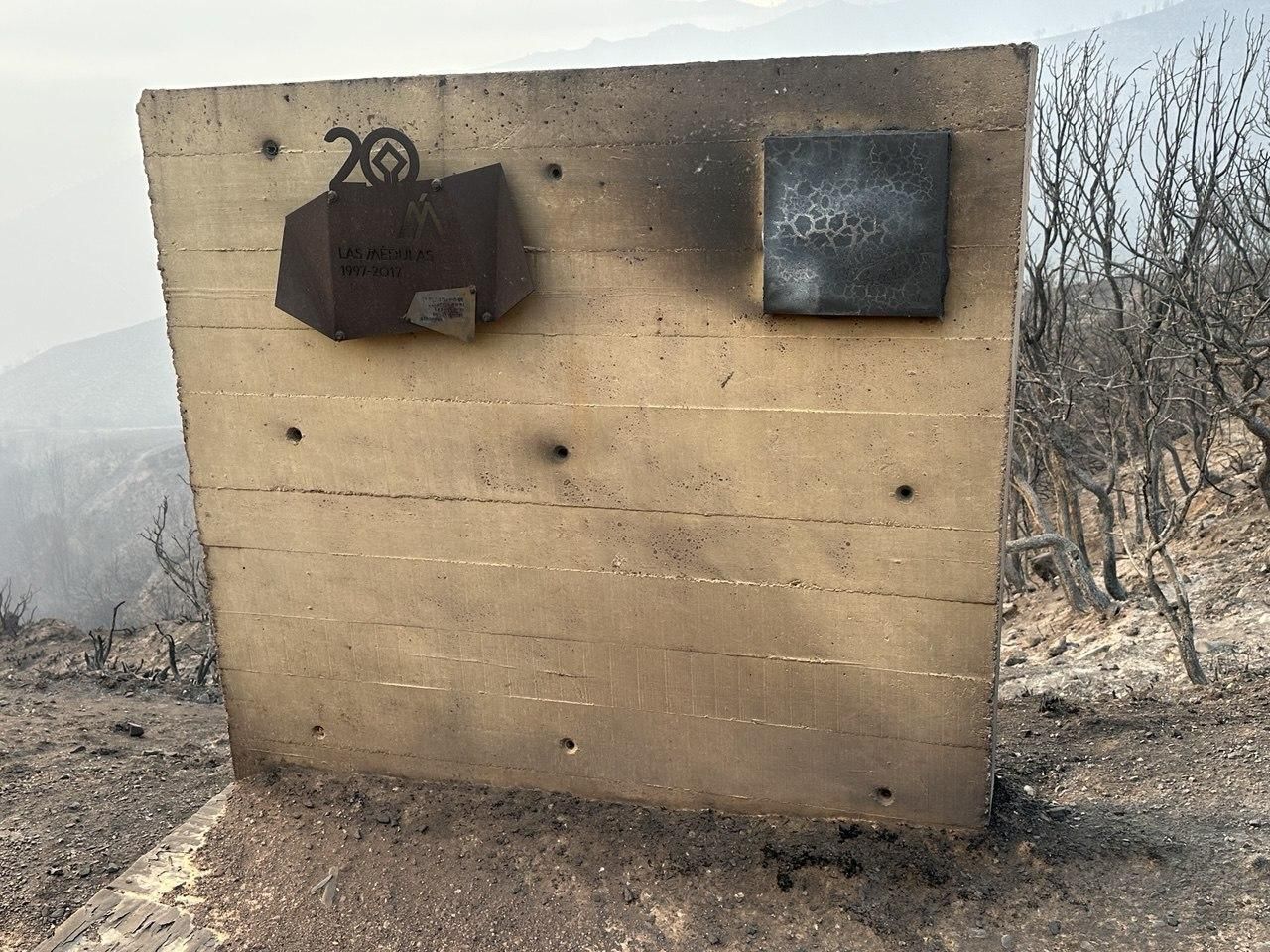 Desolación en Las Médulas tras los incendios forestales