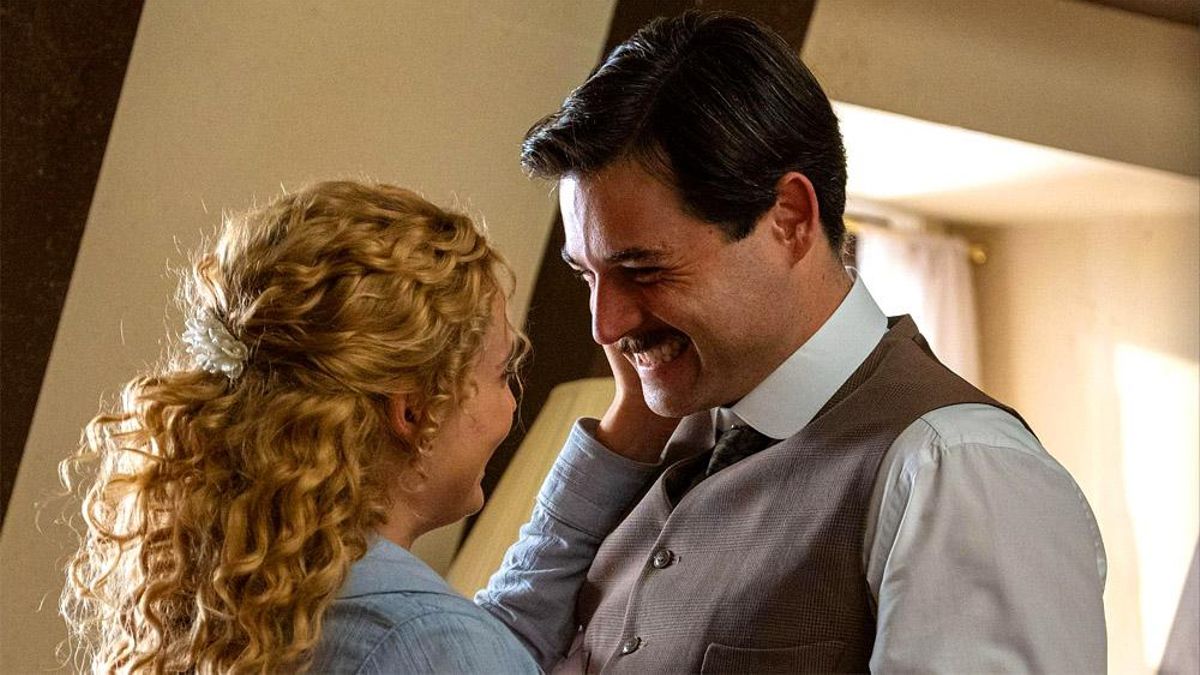 Jana y Manuel, en una escena de 'La Promesa'