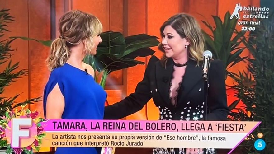 'Fiesta' recordó la polémica entre Tamara y Yurena con un fallo que se escuchó en plató
