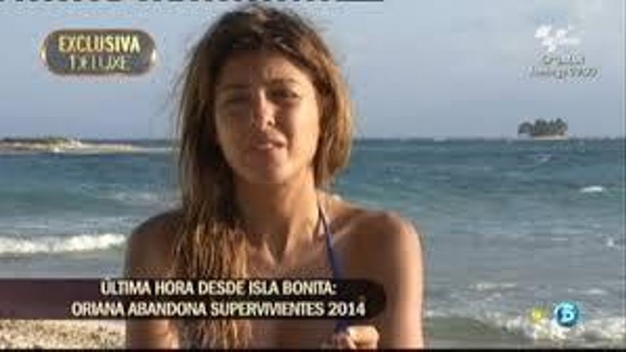 Oriana en 'Supervivientes 2014'
