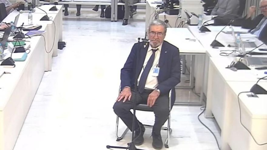 José García Losada, durante su declaración.