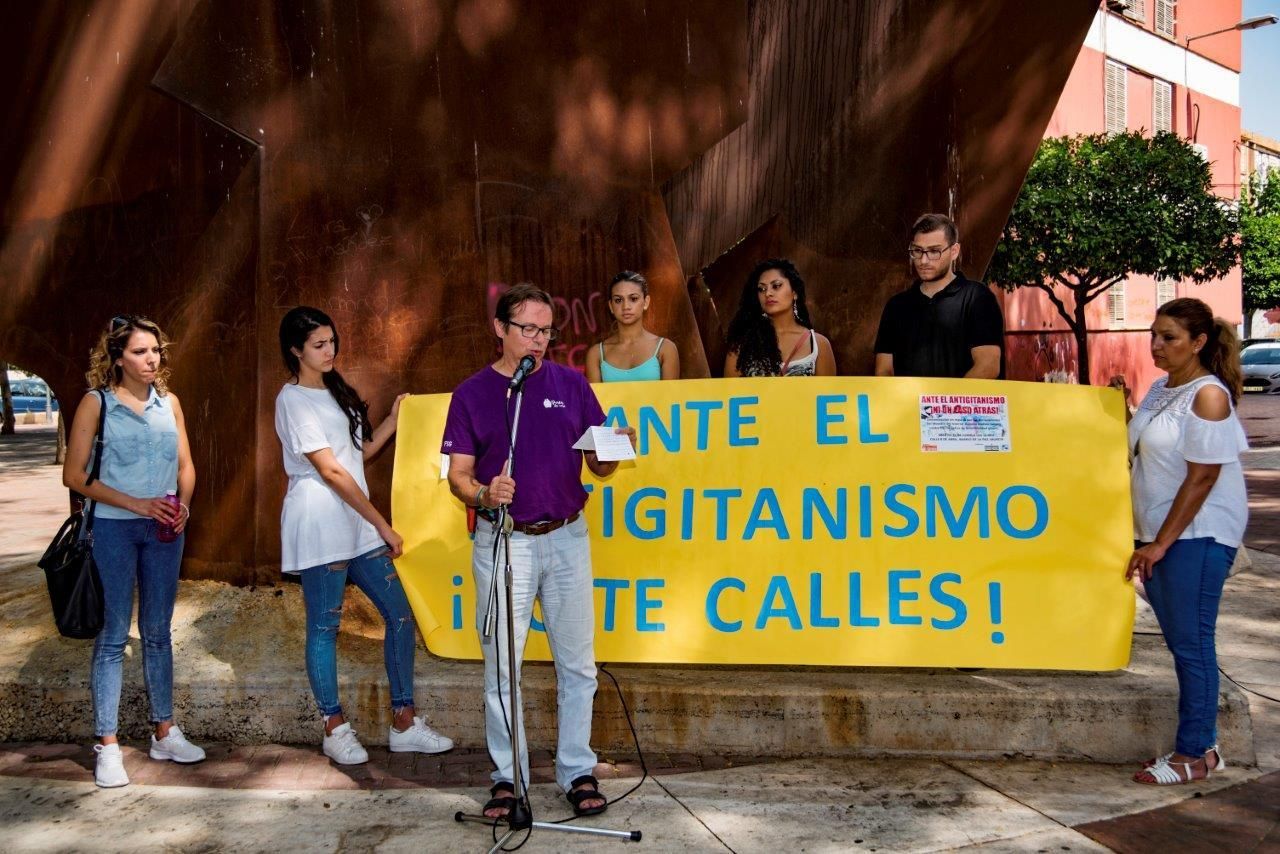 Manifestación en contra del antigitanismo: 'Ante el antigitanismo no te calles'
