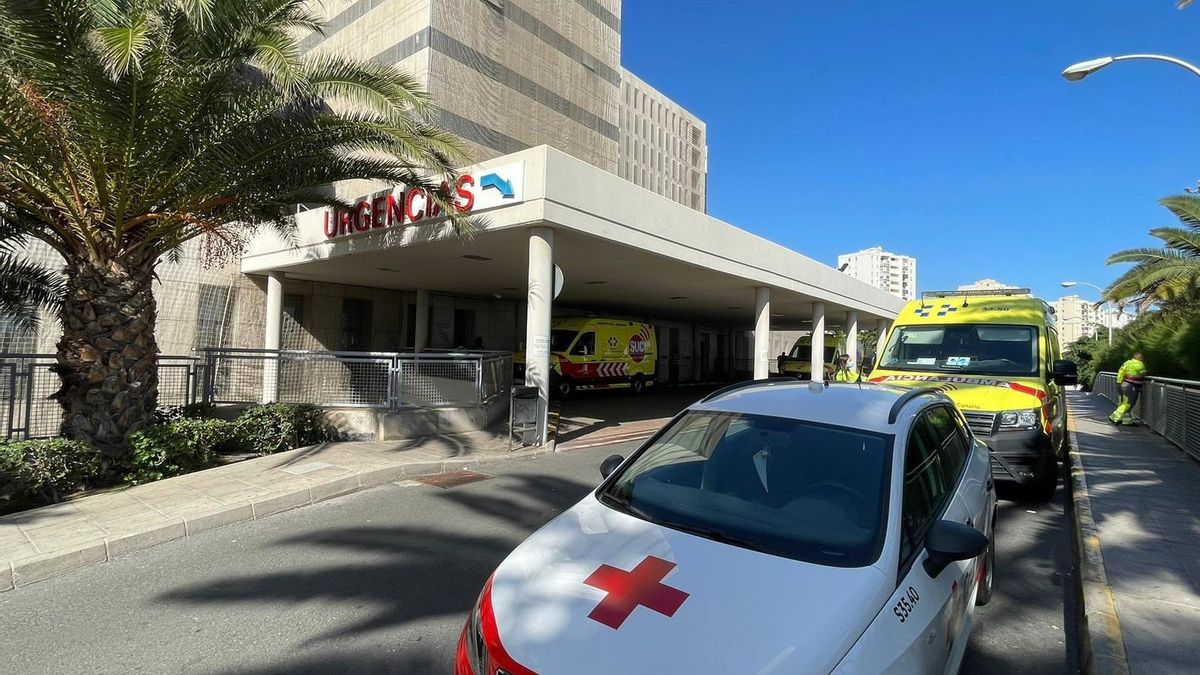 Satse Canarias alerta sobre la "saturación" en las Urgencias del Hospital Insular de Gran Canaria