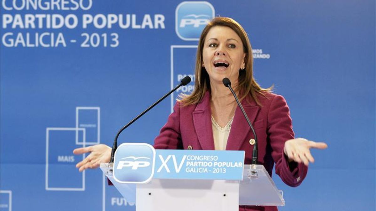 Cospedal afirma que hay exdirigentes de Castilla-La Mancha con "patrimonios inmensos" sin explicar