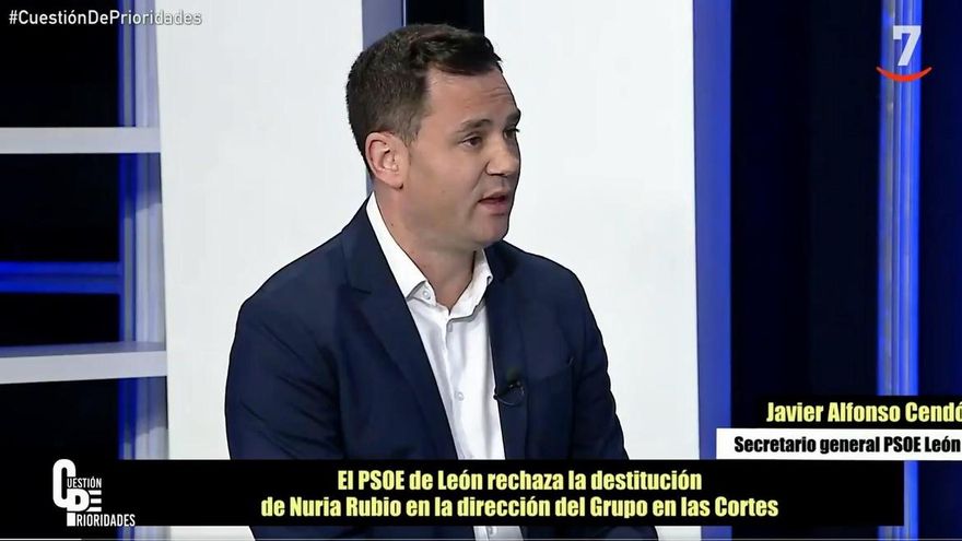 Cendón afila críticas a Tudanca por laminar a Nuria Rubio: "No lo hemos entendido, en otras provincias tampoco"