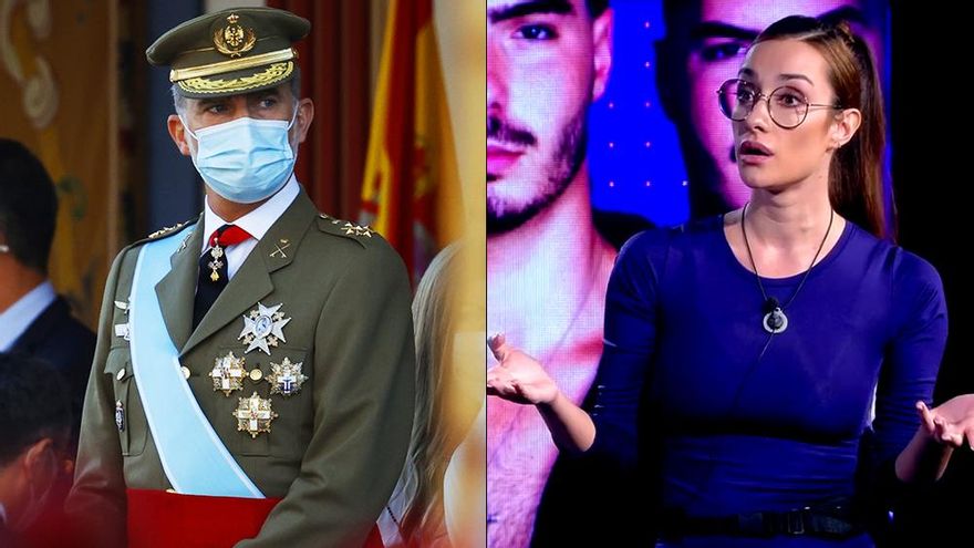 El desfile (39.6%) recluta de nuevo al público en TVE y 'Secret Story' (15.5%) celebra el festivo con su mejor martes