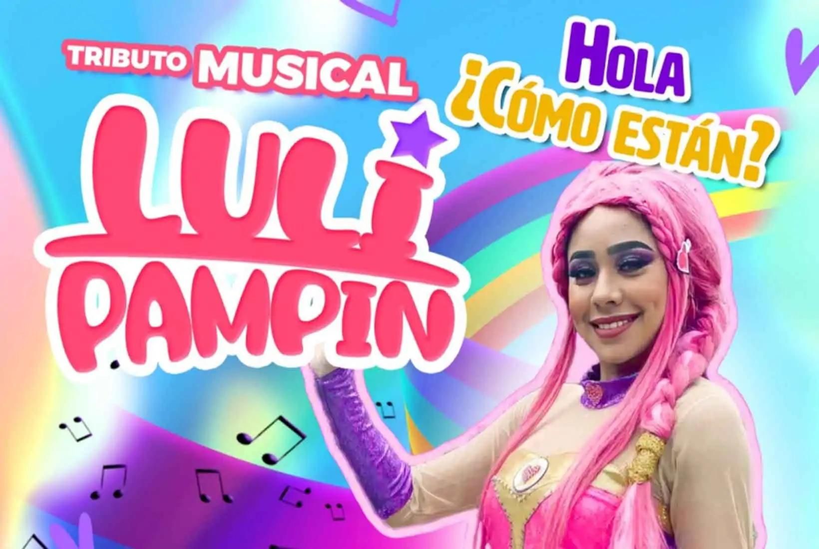 Cartel de 'Tributo musical a Luli Pampín' celebrado en León en 2023