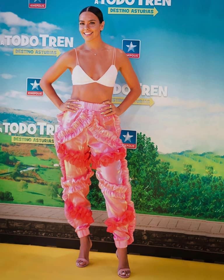 Cristina Pedroche con el diseño de Paloma Suárez.