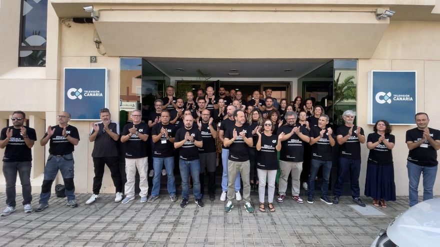La plantilla de Televisión Canaria reacciona a su apropiación por Clavijo: “La tele no es del Gobierno, es de Canarias”
