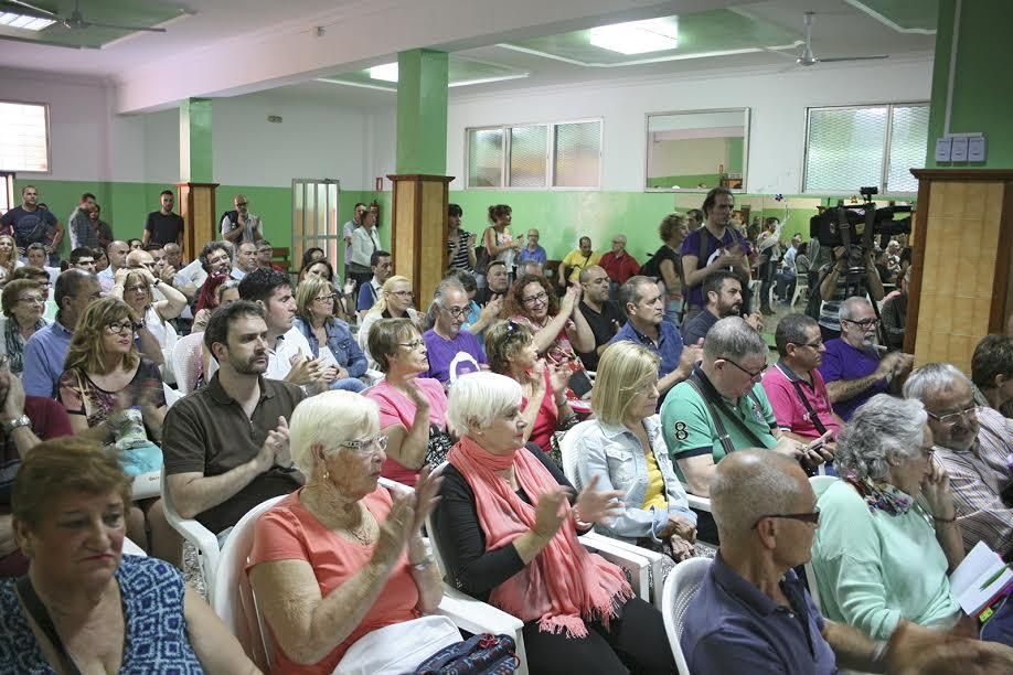 Encuentro ciudadano de Podemos. (ALEJANDRO RAMOS)