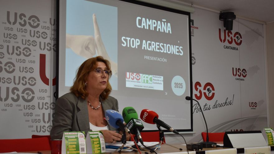 Presentación de la campaña 'Stop Agresiones'.