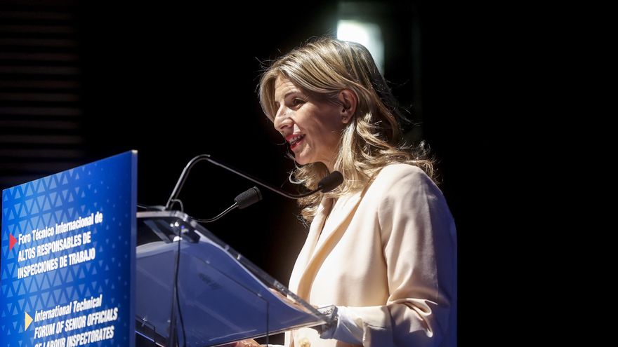 La vicepresidenta segunda y ministra de Trabajo y Economía Social, Yolanda Díaz.