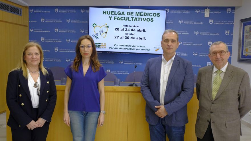 Los sindicatos médicos no ceden: vuelven a la huelga y estudian denunciar al Gobierno de Azcón por no negociar