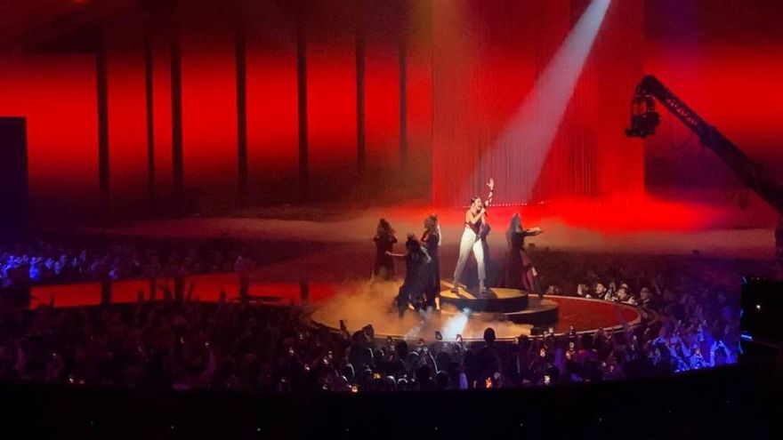 Blanca Paloma en la segunda semifinal del Benidorm Fest 2023