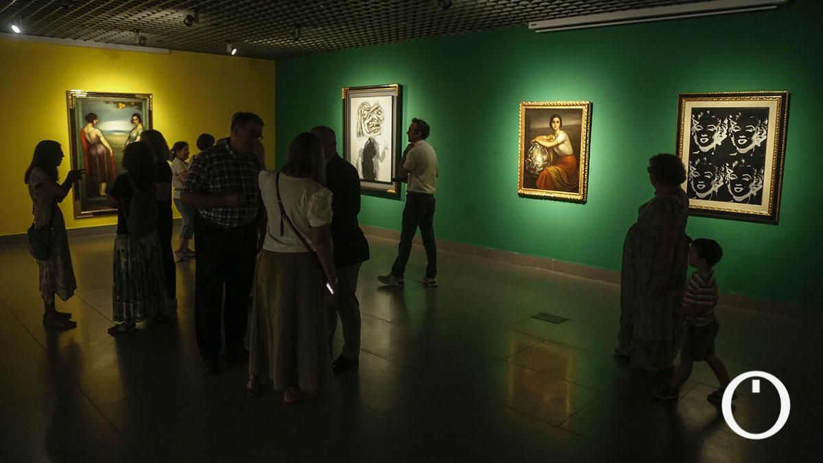 Inauguración de la Exposición "Mujeres" Romero de Torres y grandes artistas contemporáneos en la Fundación Cajasol