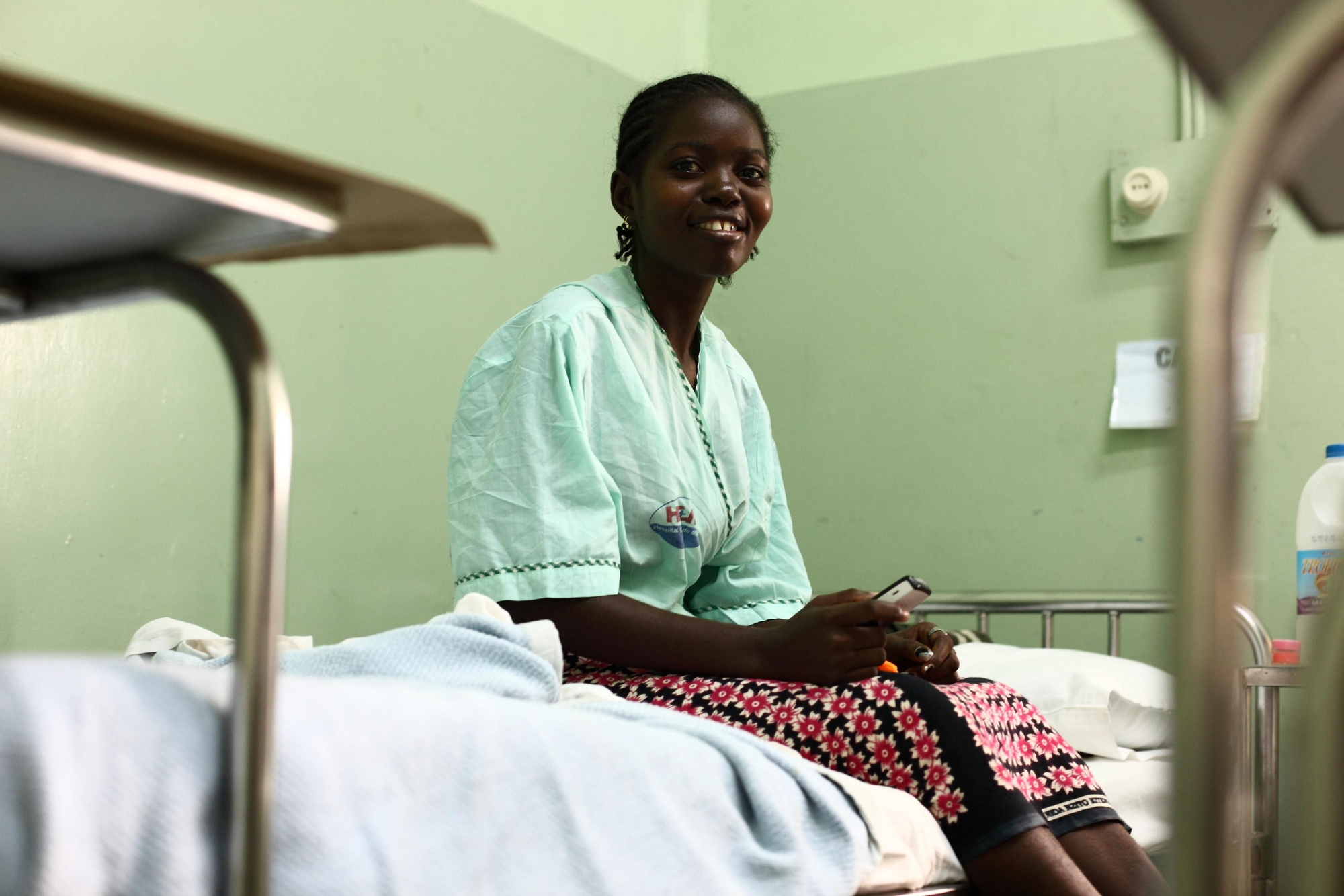 Uno de los riesgos del embarazo infantil es la fístula obstétrica. Hortência la desarrolló tras un parto a los 17 años.© UNFPA/Pedro Sá da Bandeira