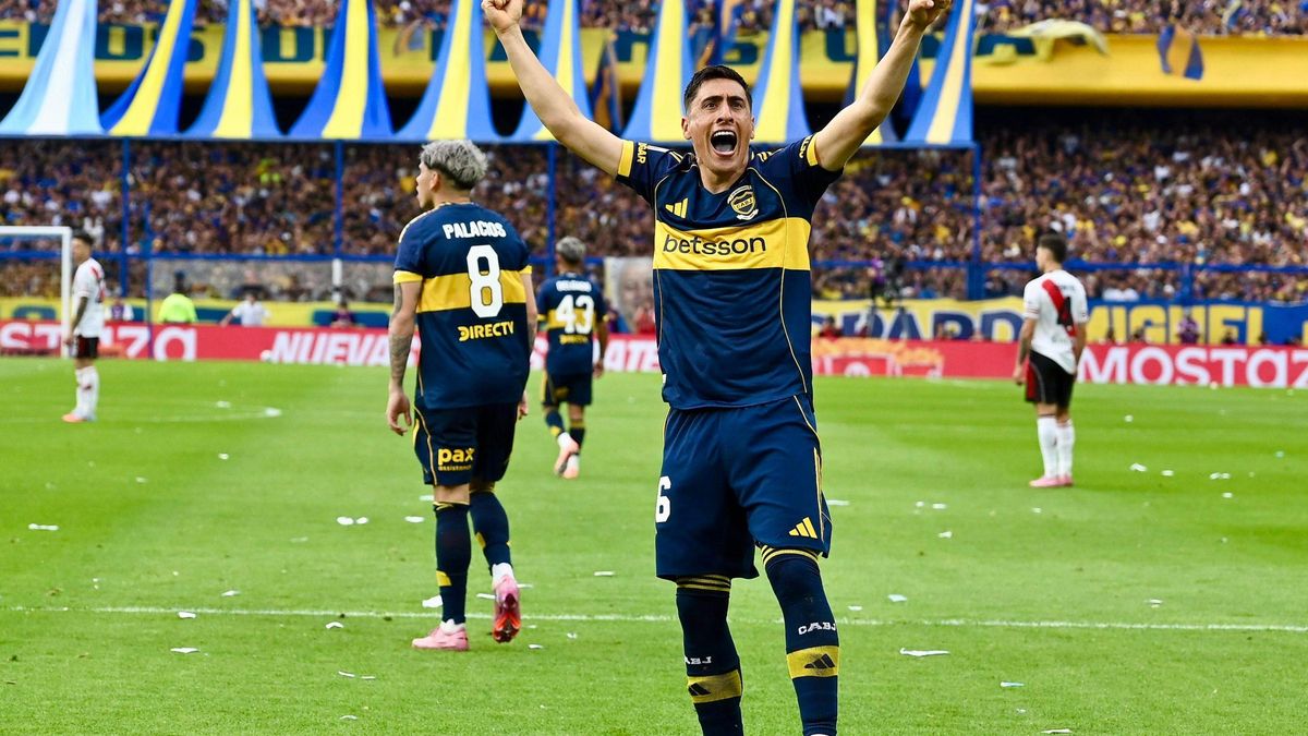 Boca venció a River en el Superclásico y se clasificó a la Copa Libertadores 2026