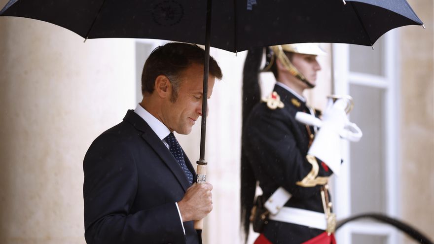 Macron lamenta la debilidad de la UE frente a EE.UU. y espera un reequilibrio