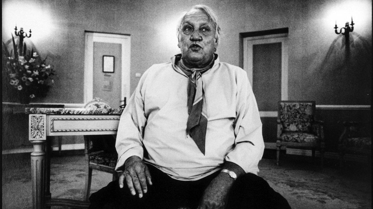 El  director de cine estadounidense Joseph Losey.