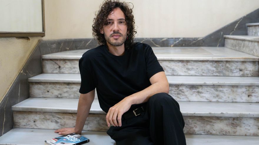 Ángelo Néstore, en el Palacio de la Prensa