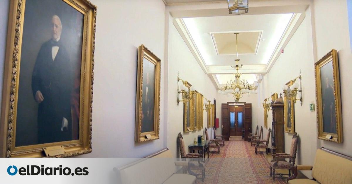 Piden al Congreso que retire los retratos de sus presidentes franquistas: “Se valieron de la violencia de la dictadura”