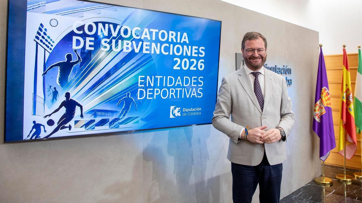 La Diputación de Córdoba convoca más de 600.000 euros en ayudas al deporte provincial