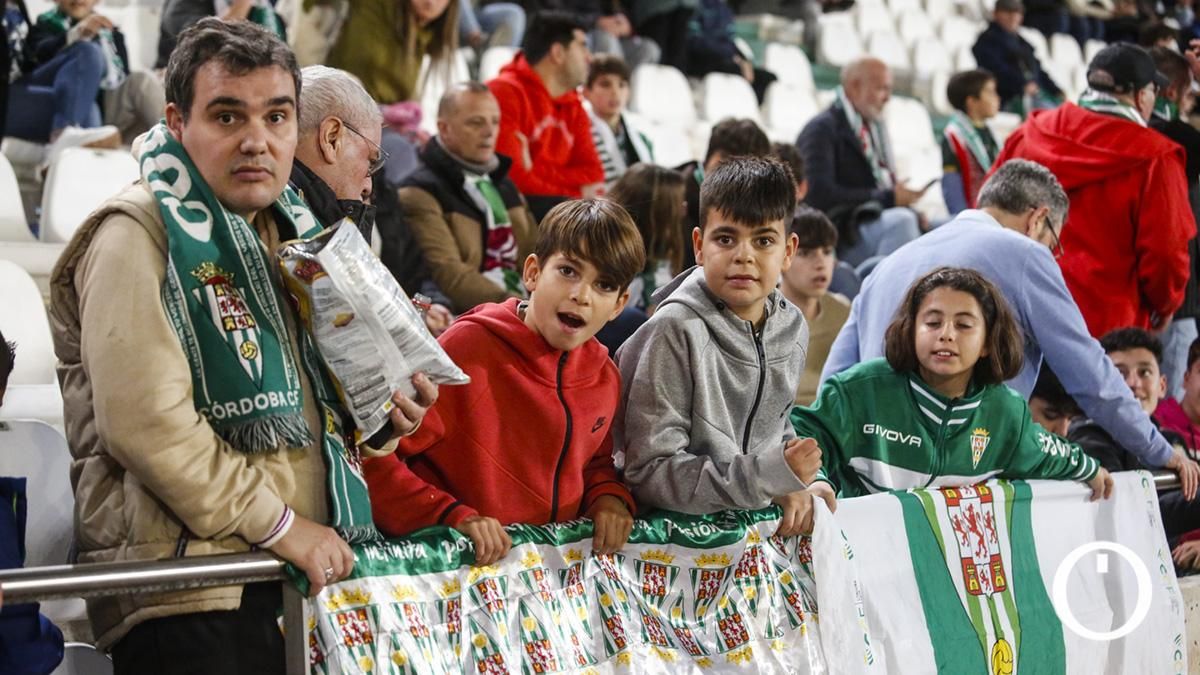 Grada Blanquiverde del Córdoba CF - Real Murcia