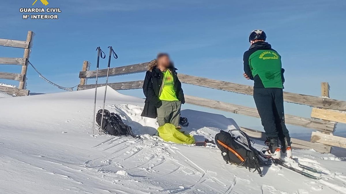 La imprudencia en el Pico San Lorenzo, en primera persona: "La peor situación en la que me he encontrado en mi vida"