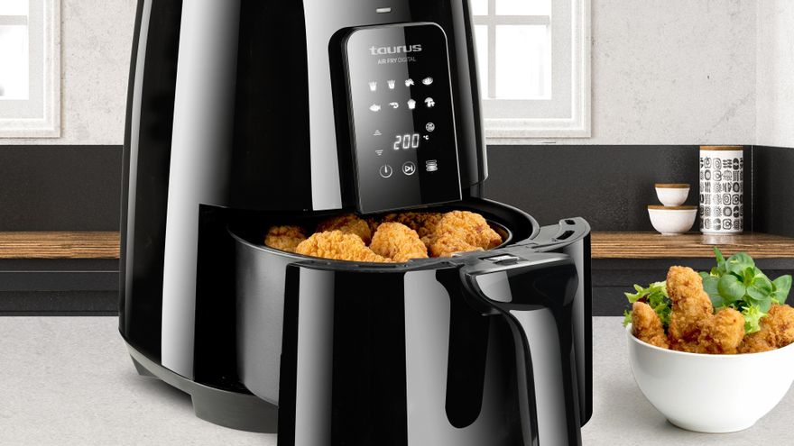 La freidora de aire.