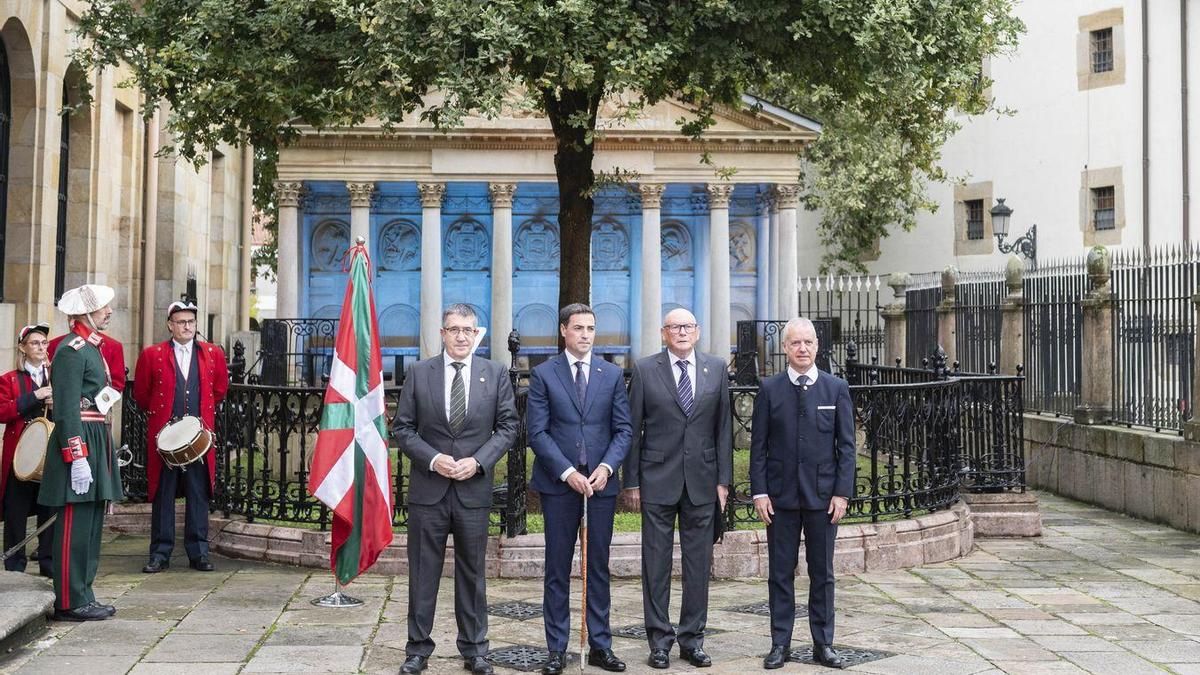 Homenaje solemne a Aguirre y a su generación en Gernika a los 90 años de la primera experiencia autonómica vasca