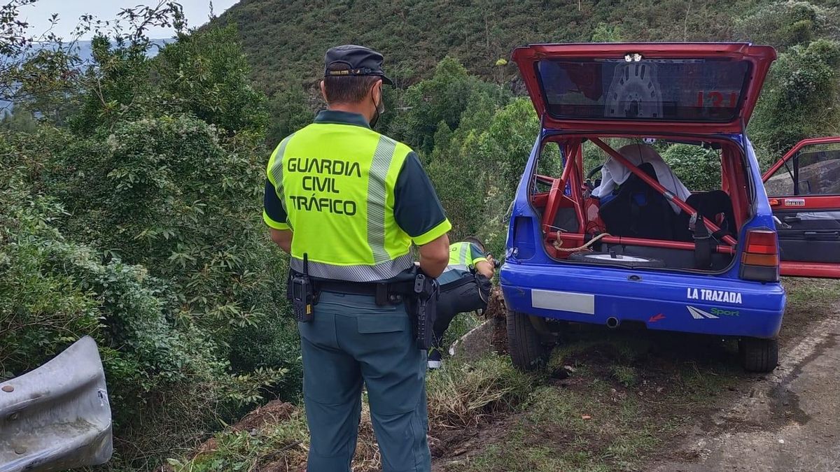 Accidente mortal en el Rallye Villa de Llanes.