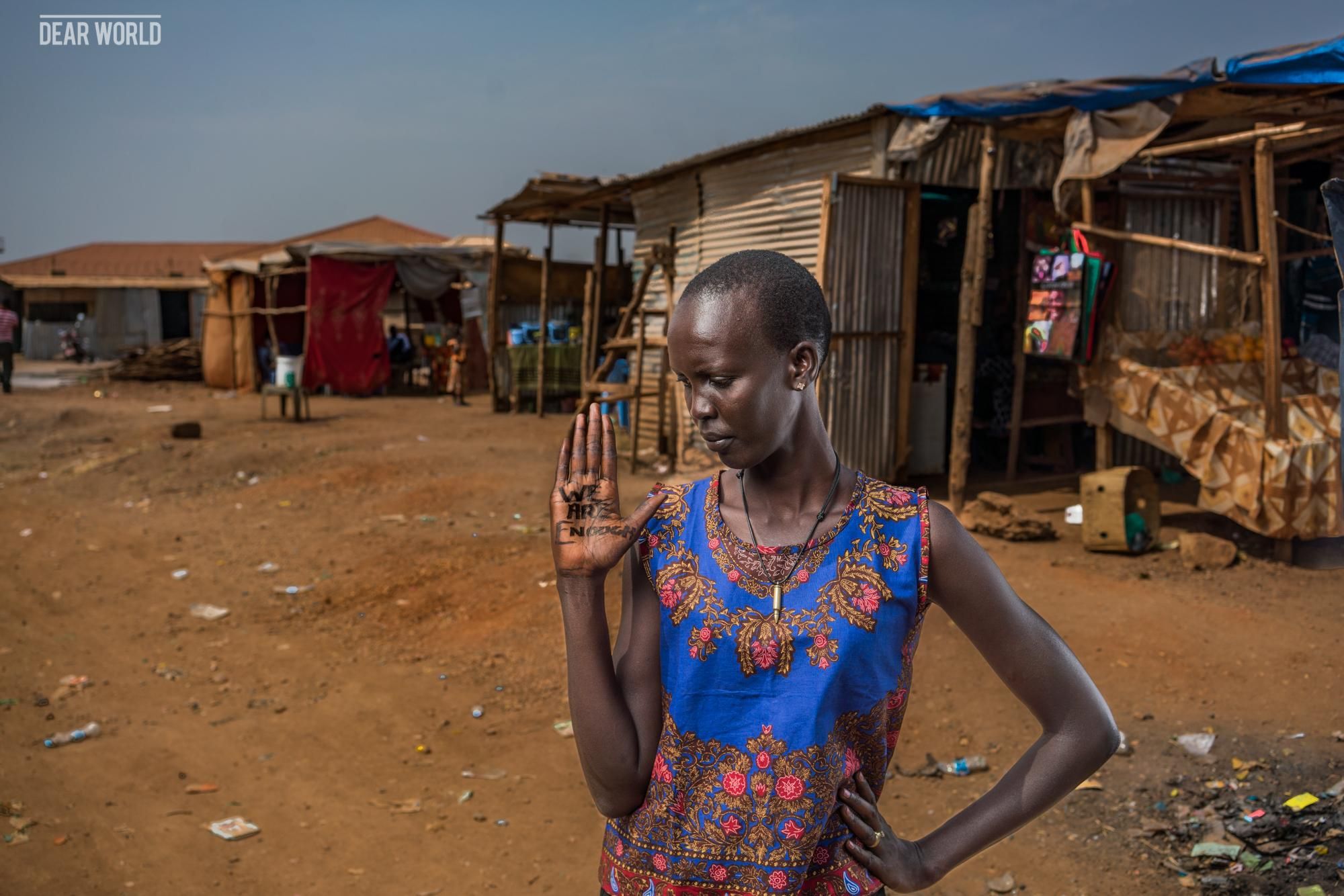 Hija de William Nylon, uno de los últimos fundadores del SPLA (Ejército de Liberación del Pueblo de Sudán), volvió desde Estados Unidos para ayudar a reconstruir su tierra natal. Sintió que si se quedaba en EEUU, el nombre de su padre moriría. | FOTO: Robert X. Fogarty - Oxfam Intermón